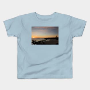 January sunrise at Cullercoats Bay (2) Kids T-Shirt